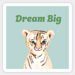 Dream Big Baby Leo Sticker